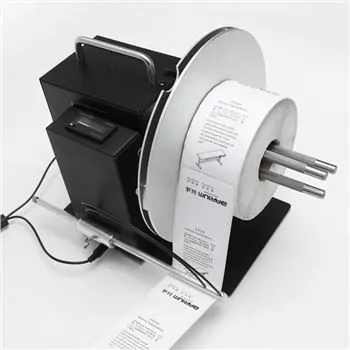 Rebobinador de etiquetas de código de barras