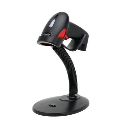 Escáner de código de barras USB Codewel 1D Laser con soporte CW10