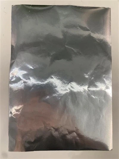 Foil de aluminio plateado ligero personalizado