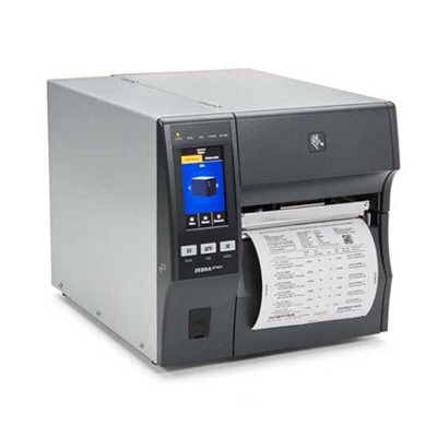 Zebra ZT 411 203 300 600 DPI Prora de código de barras industrial de alto rendimiento